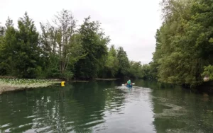 Descente de la Touvre - Balade audio - Bouée 6 - Confluence du fleuve Charente