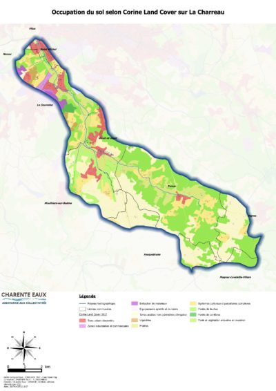 La Charraud - Occupation du sol