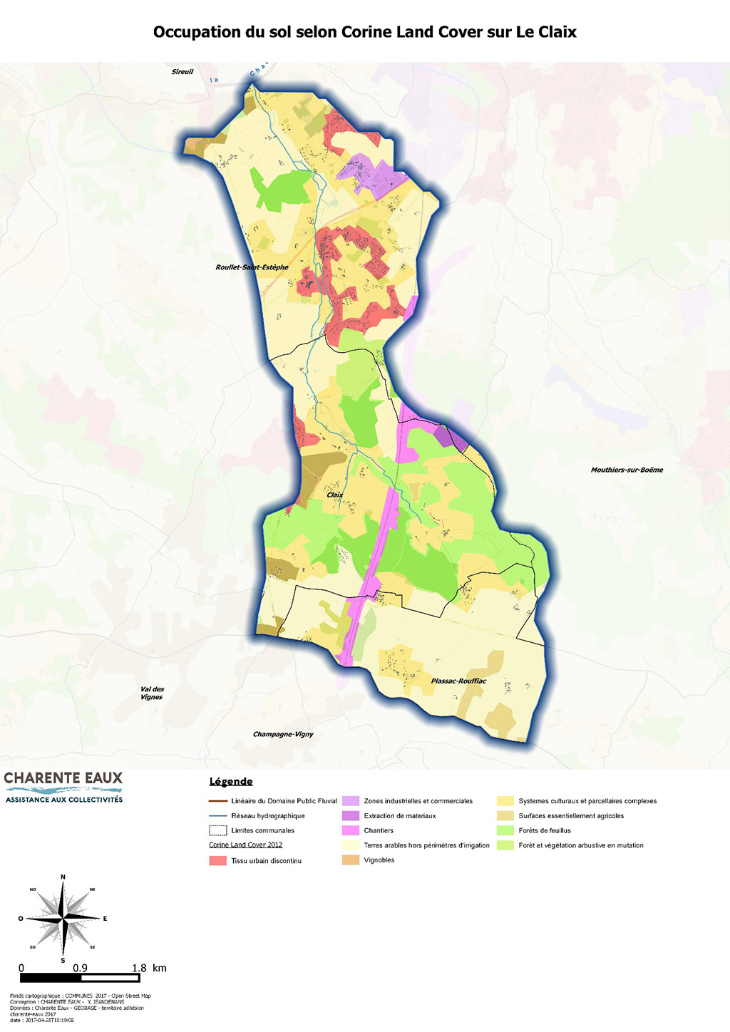 Le Claix - Occupation du sol