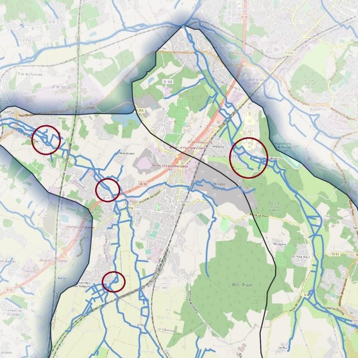 Bassins versants de la Boëme et de la Charraud - Secteur de travaux