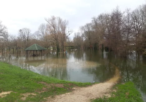 Inondations 2023 - L'Anguienne à Angoulême
